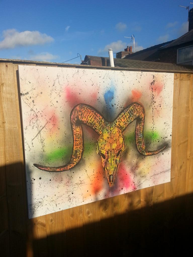 Right, from the DW back catalogue I'm giving away 'Ramshackle'. RT/Fav to enter. Draw made Friday. #Art #Giveaway