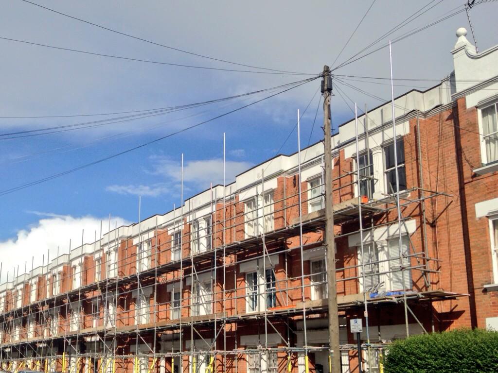 TheArchwegian's tweet photo. I was just thinking that Archway could do with a bit more scaffolding. #HargraveRoad #N19 http://t.co/YQ4V45Adpv