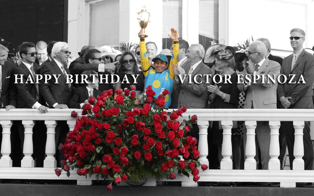 Happy 43rd birthday Victor Espinoza! Good luck in the as you pursue a 