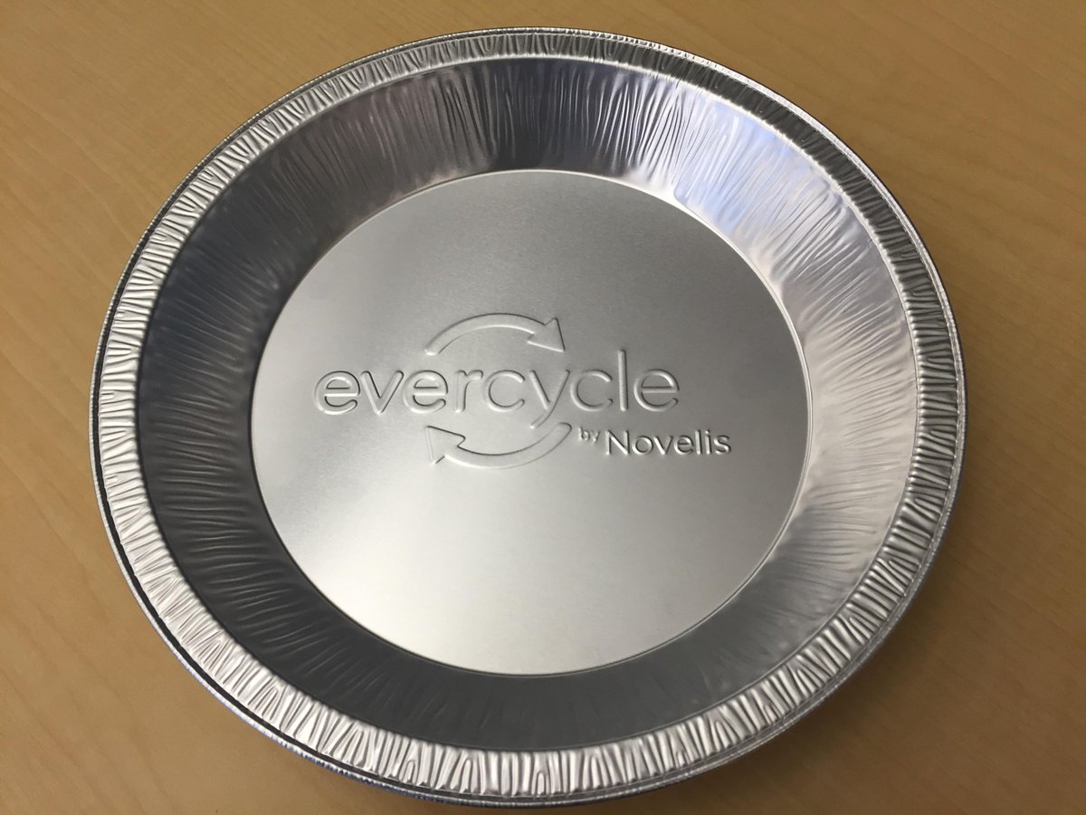 Novelis's tweet photo. Have you heard about #evercycle? Its 100% recycled material will bring sustainability to the food industry. http://t.co/1dguelVQHM