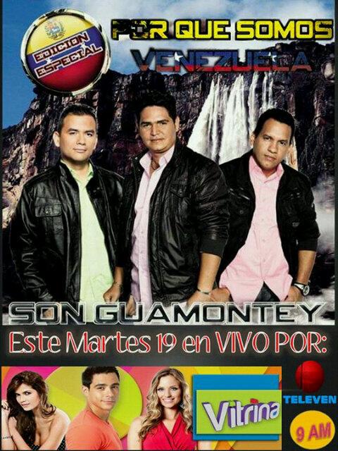 yuluixiking14's tweet photo. @SonGuamontey en minutos x @Vitrina_Televen @TelevenTV. No t lo pierdas..apoya el talento Nacional impelable http://t.co/wRVIyYO4pg