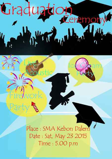 Graduation 3rd SHS Kebon Dalem 2015 #joinwithus
