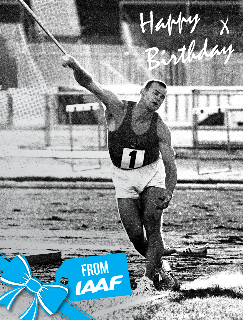 Happy birthday to Olympic gold, silver and bronze medallist and former javelin world record holder Janis Lusis! 