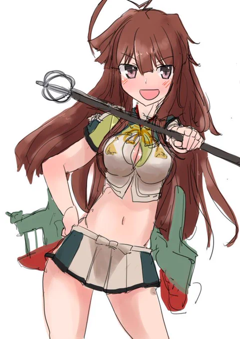 これで球磨も正規空母クマ!
#艦これ版深夜の真剣お絵描き60分一本勝負
#艦これ版真剣お絵描き60分一本勝負_20150519 
