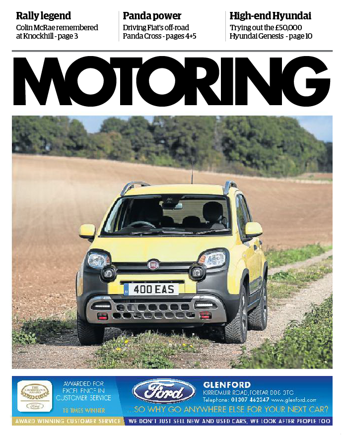 Tomorrow's Courier Motoring - Fiat Panda Cross put through its paces.