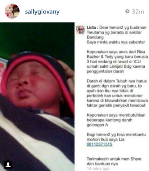 IndiHomeBdg's tweet photo. Yg punya golongan darah A,yuk bantu adik kita^_^:( @infobandung @infobdg @se_bdg @clickbandung http://t.co/kV43Ntzygi