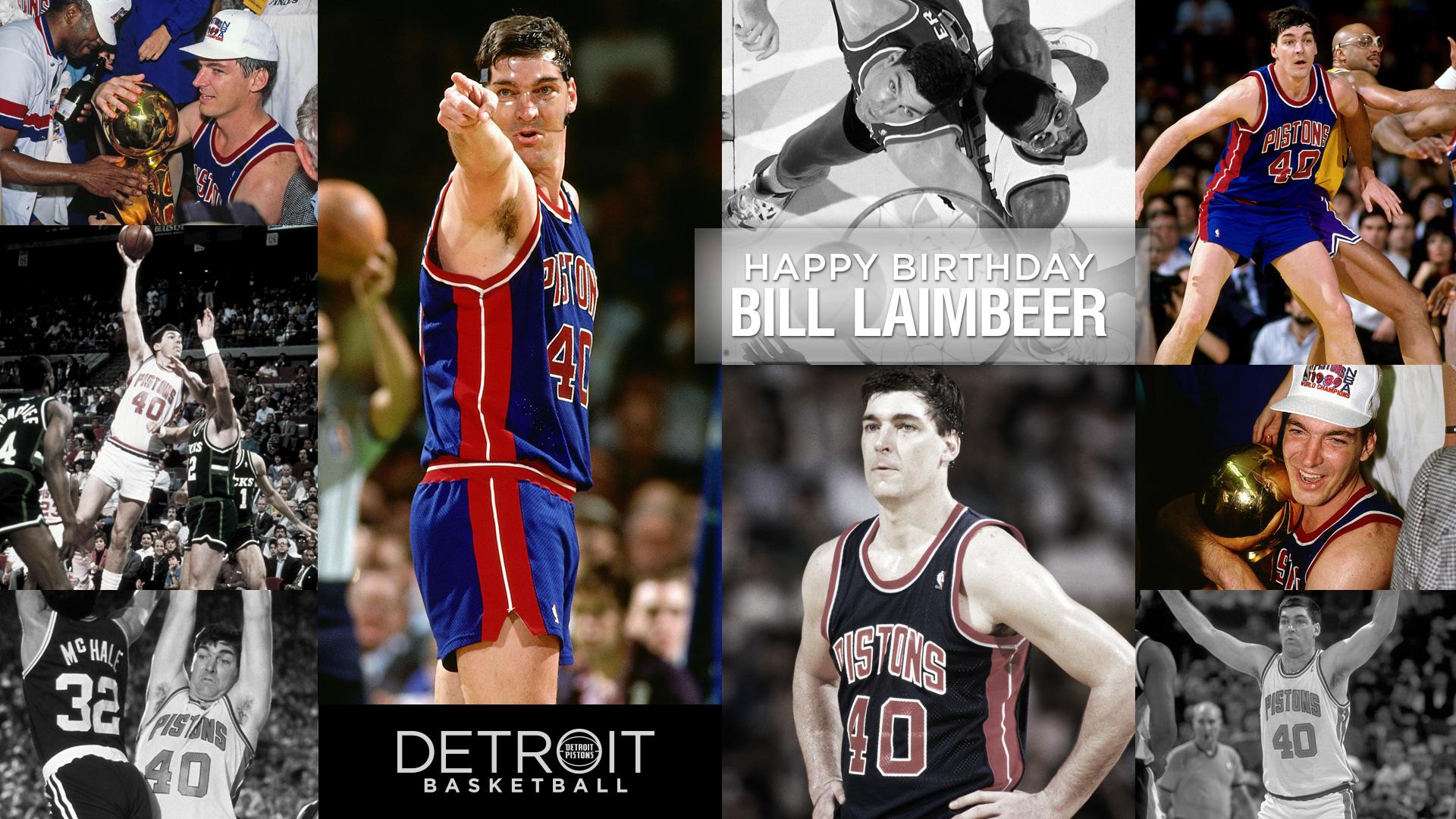 Happy Birthday Bill Laimbeer!  