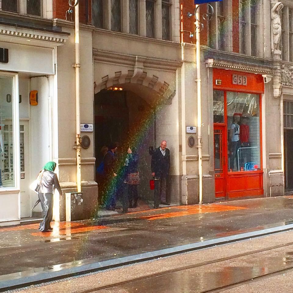 Missing: An enormous pot of gold. Last seen on Stephenson Street in the City Centre (Image: Joe Higgins)