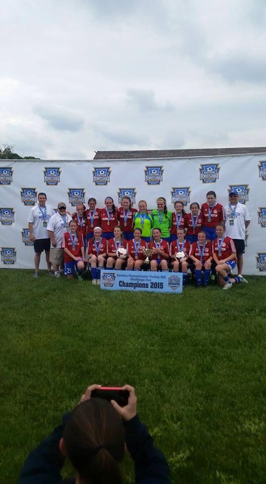 Congrats to our U15 Girls Warriors <a href="/EPYSA/">EPYSA</a> State Champs. Well done to all players and coaches.