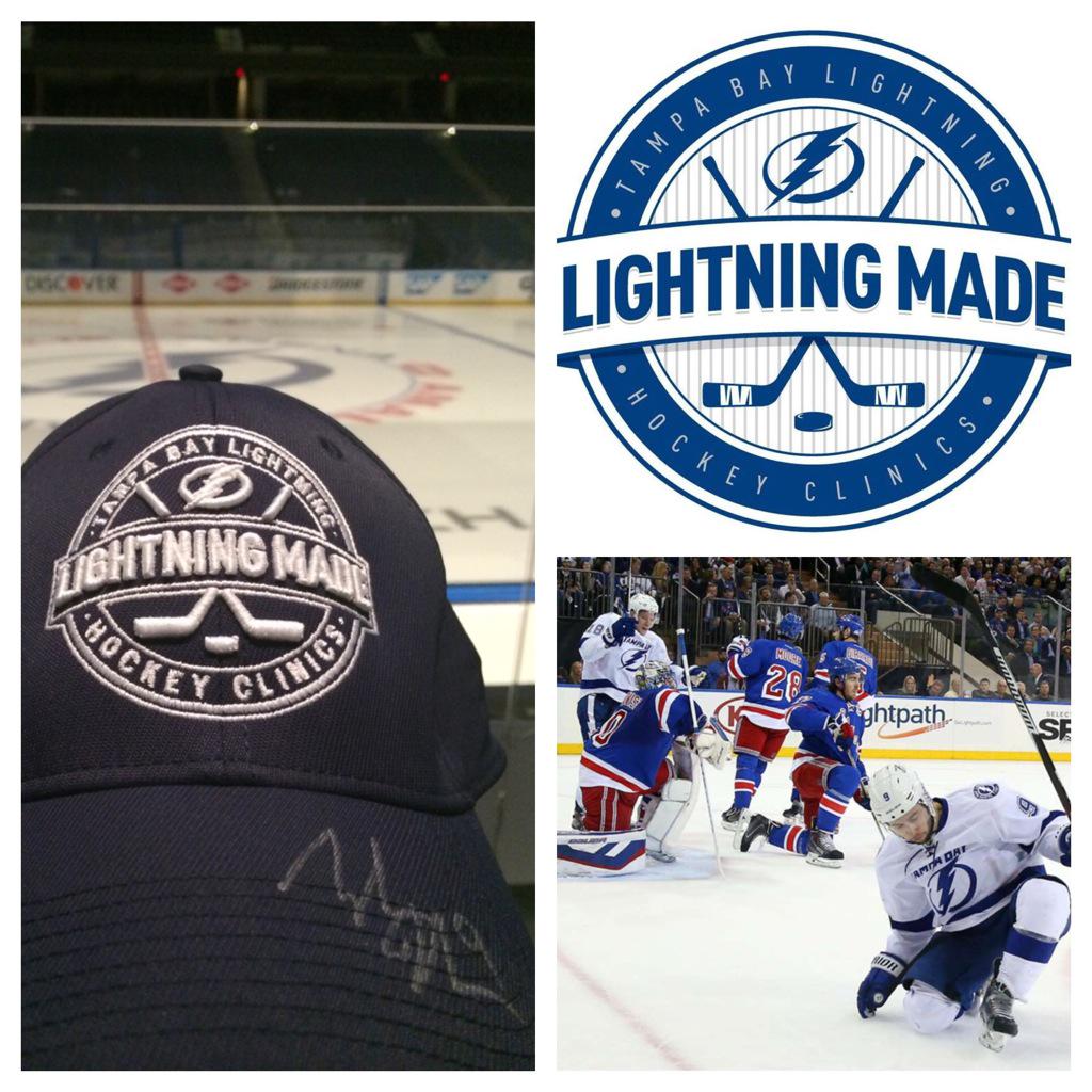 TBLHockeyDev's tweet photo. To celebrate @tjohnny09's hatty last night we're giving away a signed #JohnnyBeGood Lightning Made hat! RT to enter! http://t.co/lN2aUJ9qY9