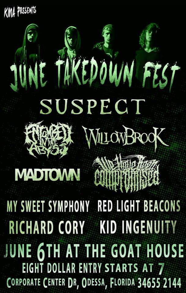 WillowbrookFl's tweet image. We are supporting our buds in @SuspectFL so come out and get rowdy.