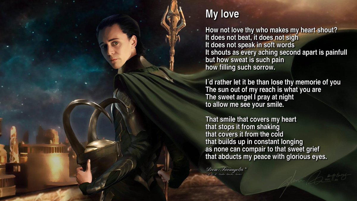 Fireangel_76's tweet photo. @twhiddleston I love your work, you are my inspiration! Don´t ever change! #hiddlesupport #IsupportTomHiddleston http://t.co/Lh17AKFBGQ