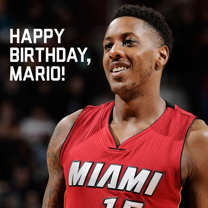 HAPPY BIRTHDAY TO MY FIRST LOVE   MARIO CHALMERS i hope our relationship will stay strong  