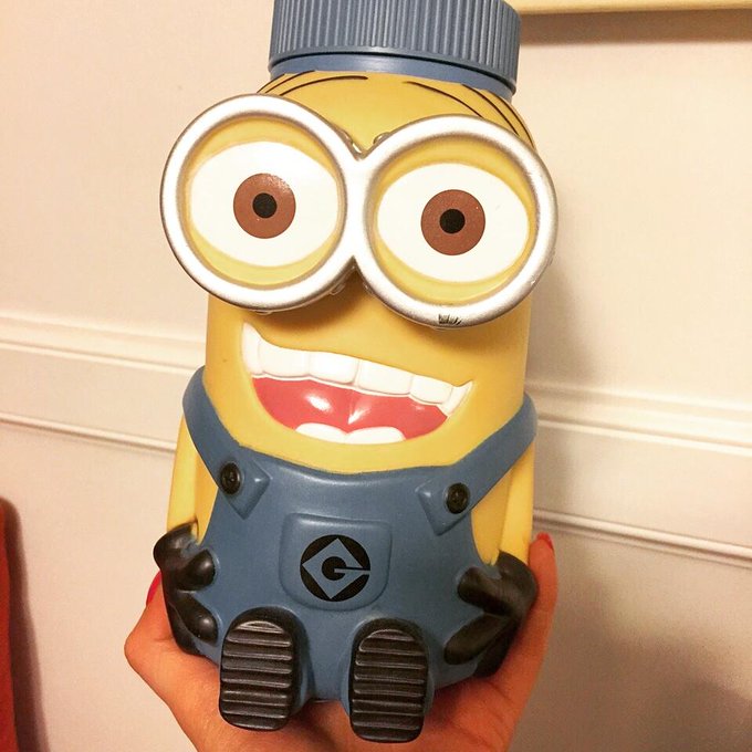 Genial mi nuevo minion! #loveit #minion #happy #tuesday #buenmartes ?? http://t.co/KyNHh5yZ5k