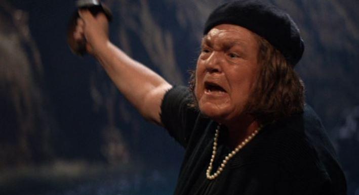 AndyCarmy's tweet photo. That gross old witch made me walk the plank! Lucky my phone is waterproof http://t.co/0sX1Ge03xp