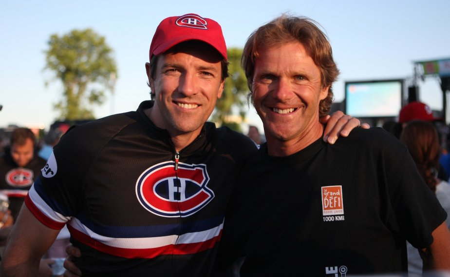 OriZonConf's tweet photo. Saviez-vous que ces deux athlètes Patrice Brisebois et Pierre Lavoie font partie de nos conférenciers. #OriZon http://t.co/7LBSDcrsO9