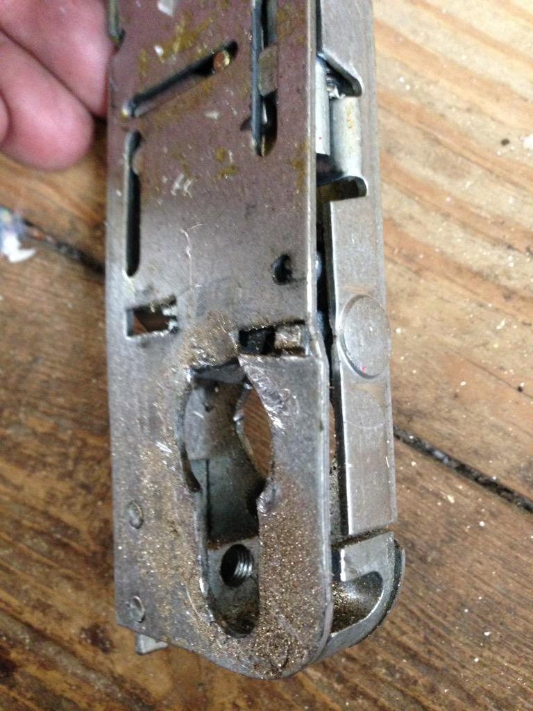 YouTube works wonders. See pics below to open your own locks. Or call a qualified locksmith to save £££ 07716 746968