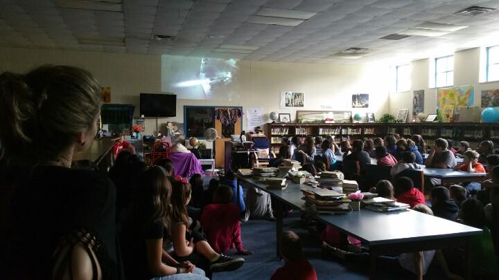 NIS205's tweet photo. Engineering student from University of Wisconsin explaining undergrad rocket project @navasotaint http://t.co/szwnPhNp8T