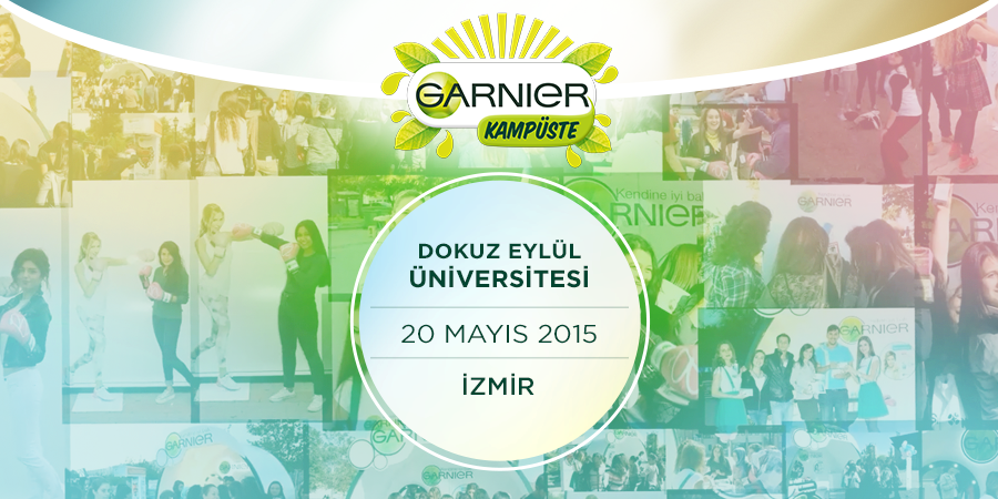 Garnier seninle buluşmaya üniversitene geliyor! #GarnierKampüste