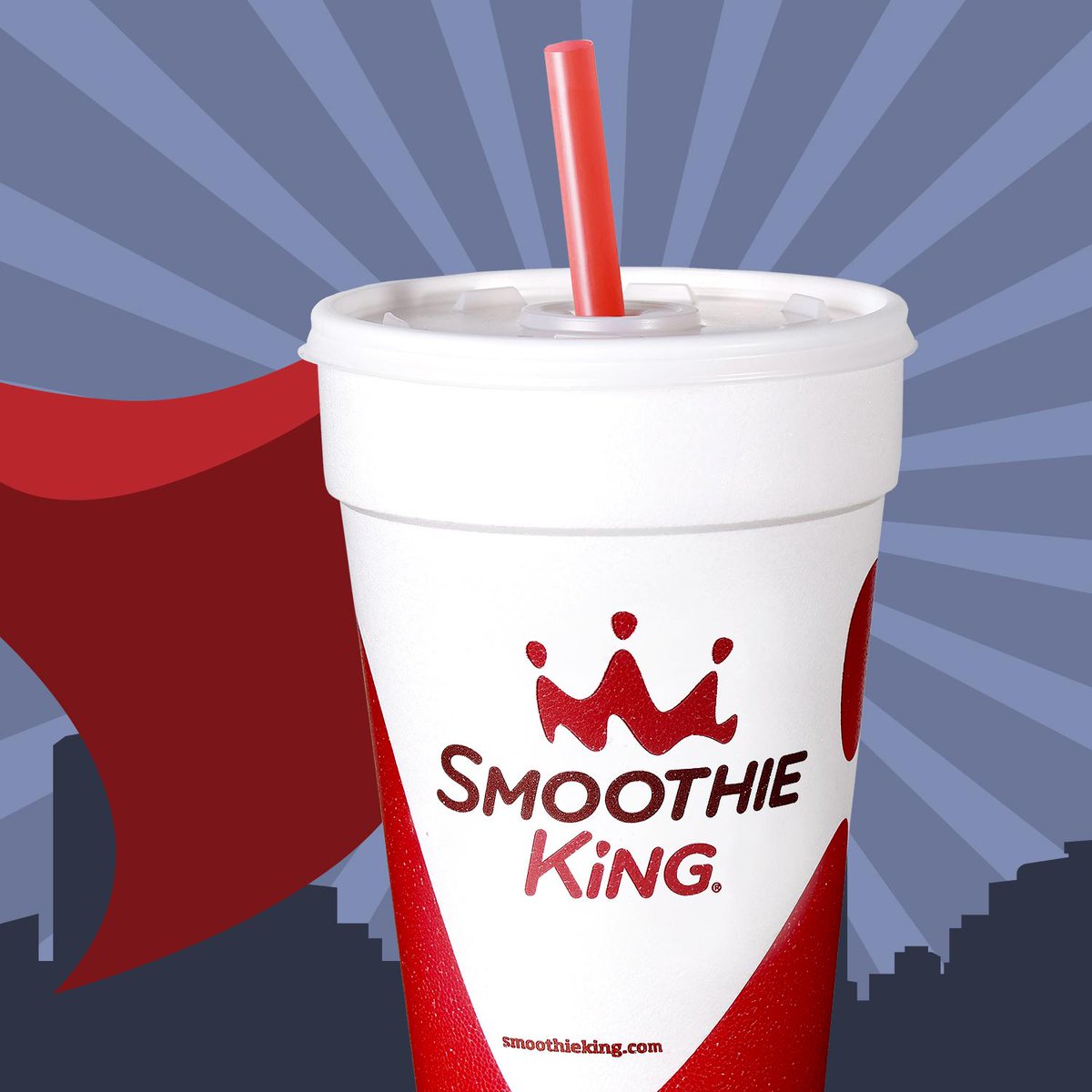 SmoothieKing's tweet photo. YOU are our superheroes. Post your super-powered purpose for your own Smoothie Sidekick &amp; chances to win gift cards! http://t.co/N5NH0h1FzE