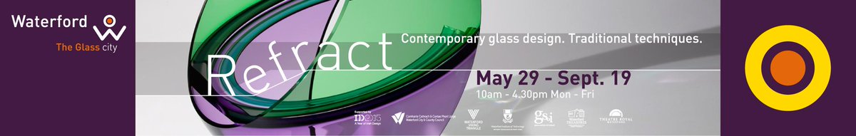glass_ie's tweet photo. International Glass 20 designers/10 countries #Design2015 #Waterford @IrishArtsReview @irishartnews @discovwaterford http://t.co/k6cCrrOeRf