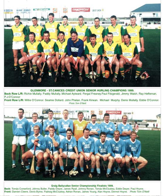 gaanostalgia's tweet photo. Glenmore and Graigue-Ballycallan teams that played in final of 1999 #Kilkenny SHC #gaa #nostalgia http://t.co/WQ2wNXWNzr