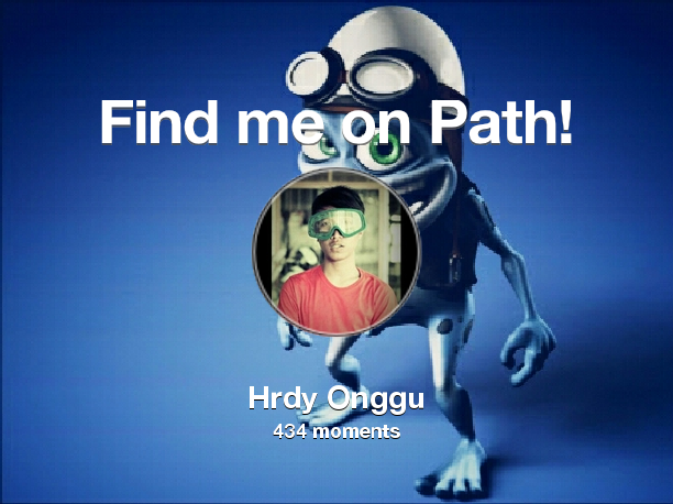 teonggu's tweet photo. I've shared 434 memories with my friends on #Path - see them now at http://t.co/2E8d3xmH0L! #thepersonalnetwork http://t.co/Qdf7A3Iryp