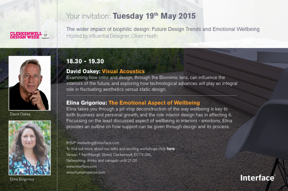 demagazine's tweet photo. If around #ClerkenwellDesignWeek @Interface_UK #talks #VisualAcoustics 6.30pm
#DavidOakey #CDW2015 @Tangerine_PR http://t.co/L0yhiSXPOP