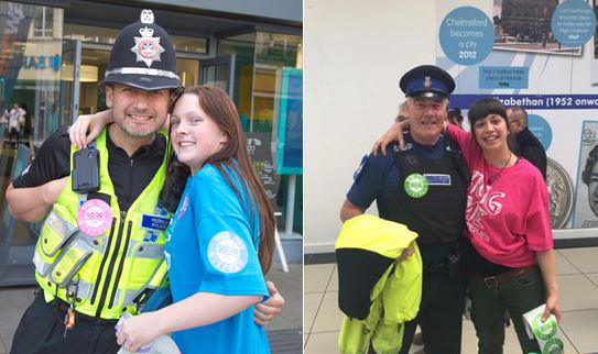 FixersUK's tweet photo. Best brush with the law hug is shared by... #GoodGestures #hugforstephen http://t.co/a3BqXjsDlz