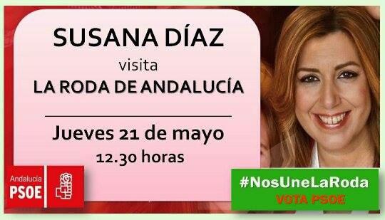 carruca_79's tweet photo. #SusanaPresidenta de #Andalucia en #LaRodadeAndalucia @larodapsoe @psoedesevilla @psoedeandalucia #elcorreoweb http://t.co/MTzmkim5tZ