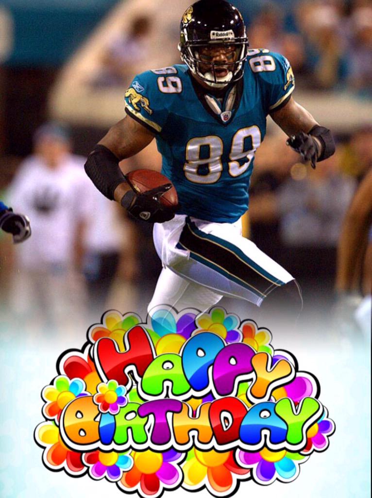 Happy Birthday to Marcedes Lewis! The veteran tight end has had a productive career backed up by a pro bowl 