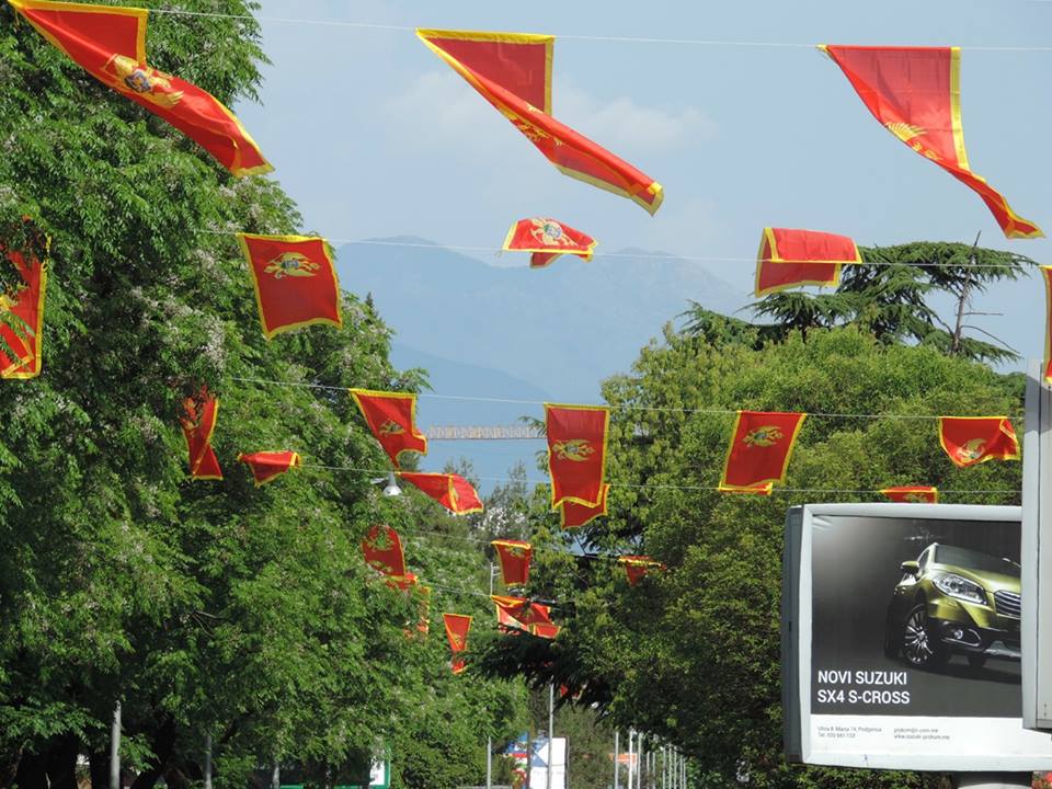 OurMontenegro's tweet photo. Podgorica is ready for Montenegro's Independence Day! #21May http://t.co/77RJm3J2JJ