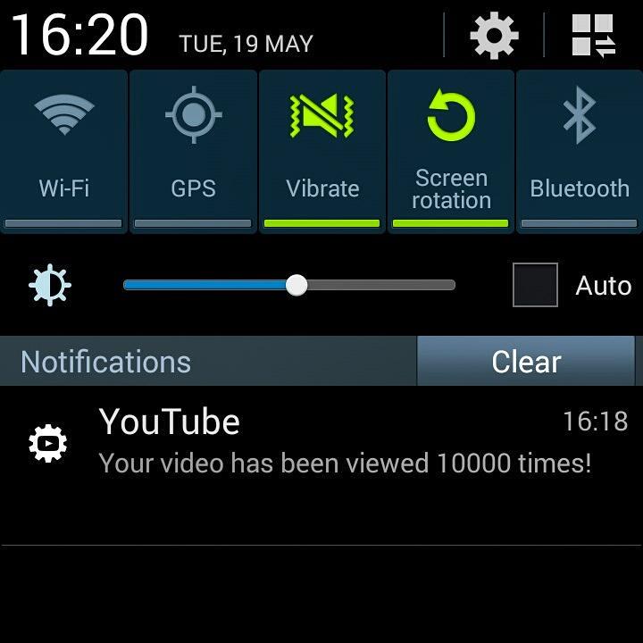 mendeswatson's tweet photo. That's a nice notification to see from my #YouTube😁😏😌🙏 #youtuber #FeelingMyself #StayHumble #talent #editor #excited http://t.co/ZRFZGgRSSi