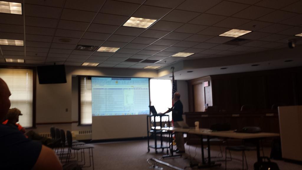LucityAndrea's tweet photo. Wheaton shows reverse workflow where the end result (reporting) comes from the initial data entry (tablets in field). http://t.co/tCjvre5ua6