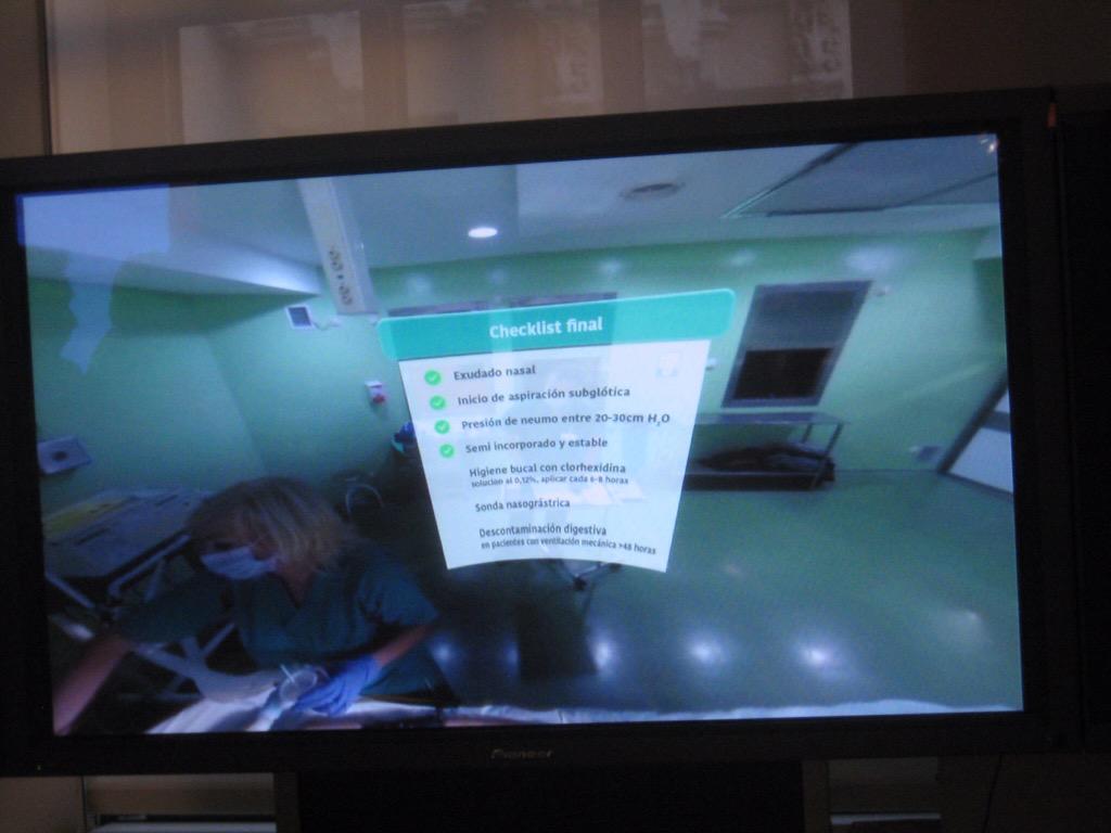 elenaArraez's tweet photo. #TADHealth Proyecto de #RealidadVirtual @PerceptionHub para prevención de infecciones nosocomiales en Hospitales http://t.co/cIVjVZpi7g