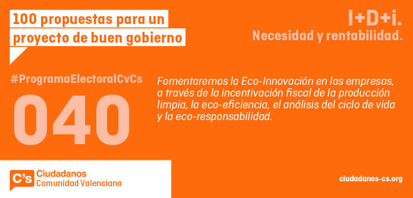 CsCValenciana's tweet photo. 100 Propuestas para un proyecto de buen gobierno #ProgramaElectoralCvCs @CsCValenciana @CarolinaPunset http://t.co/yG7ke5WVhX
