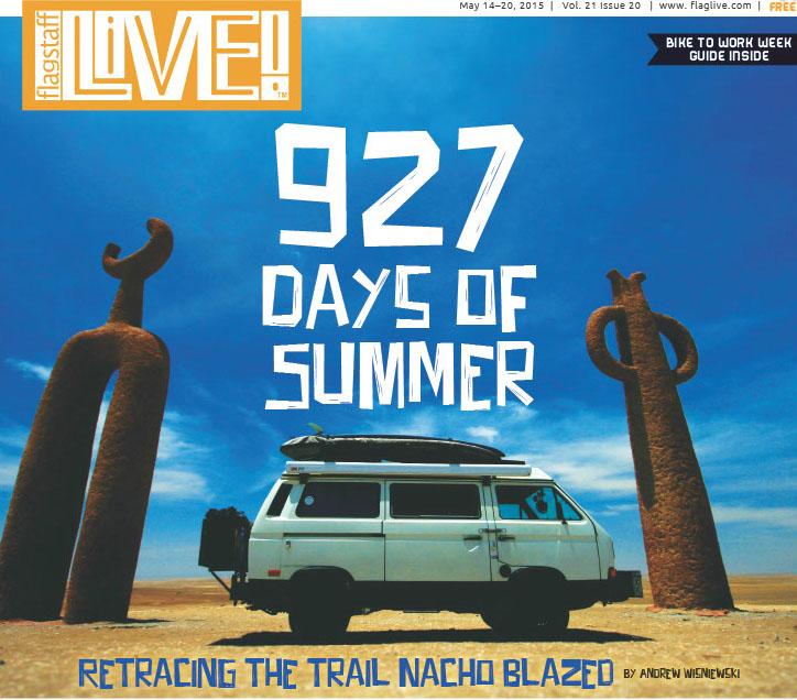 NAUAlumni's tweet image. Check out @flaglive's feature on NAU alumni travelers of @drivenachodrive: flaglive.com #927DaysOfSummer