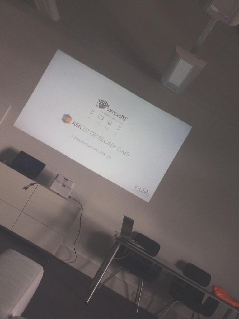 _campusM_'s tweet photo. Our conference room is all ready for tomorrow and our AEK developer days :-) http://t.co/17agNsm3Pu