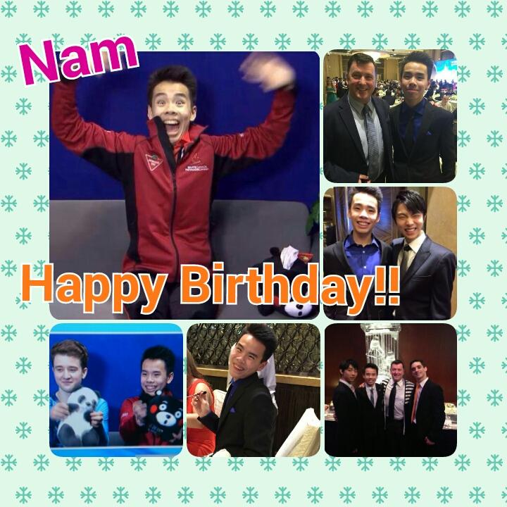 Happy Birthday, Nam Nguyen( ´ ` )            Fight !!      (´  ) 