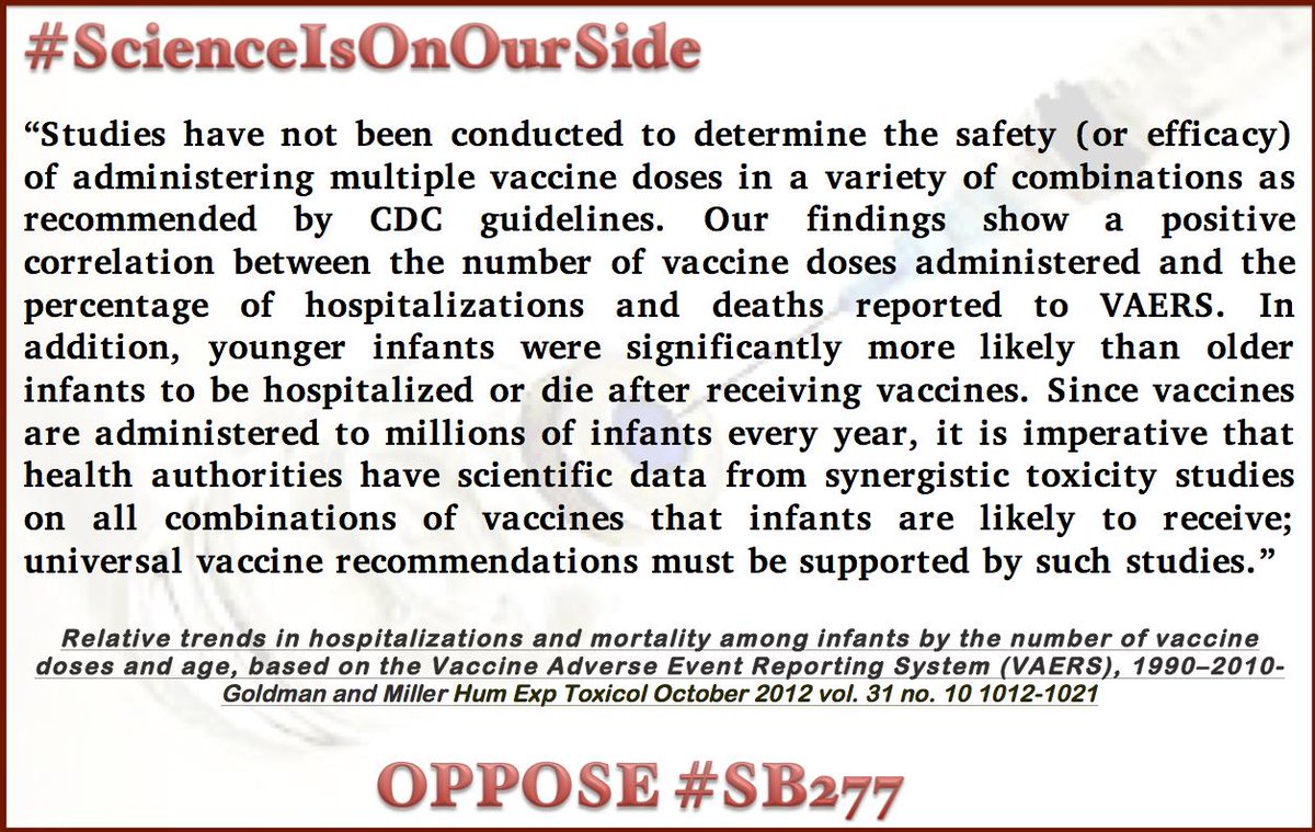 Iridispcablin's tweet photo. #ScienceIsOnOurSide OPPOSE #SB277 @LorenaSGonzalez @CBakerAD16 http://t.co/OoBFOz89IY