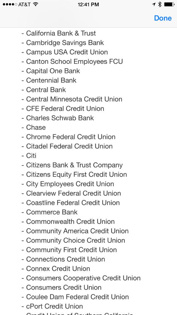 Metalevon's tweet photo. Apple Pay added over 100 new banks. Still no sign of @CitizensBank. #AppleWatch #firstworldproblems #applepay http://t.co/LLr0mafZj6