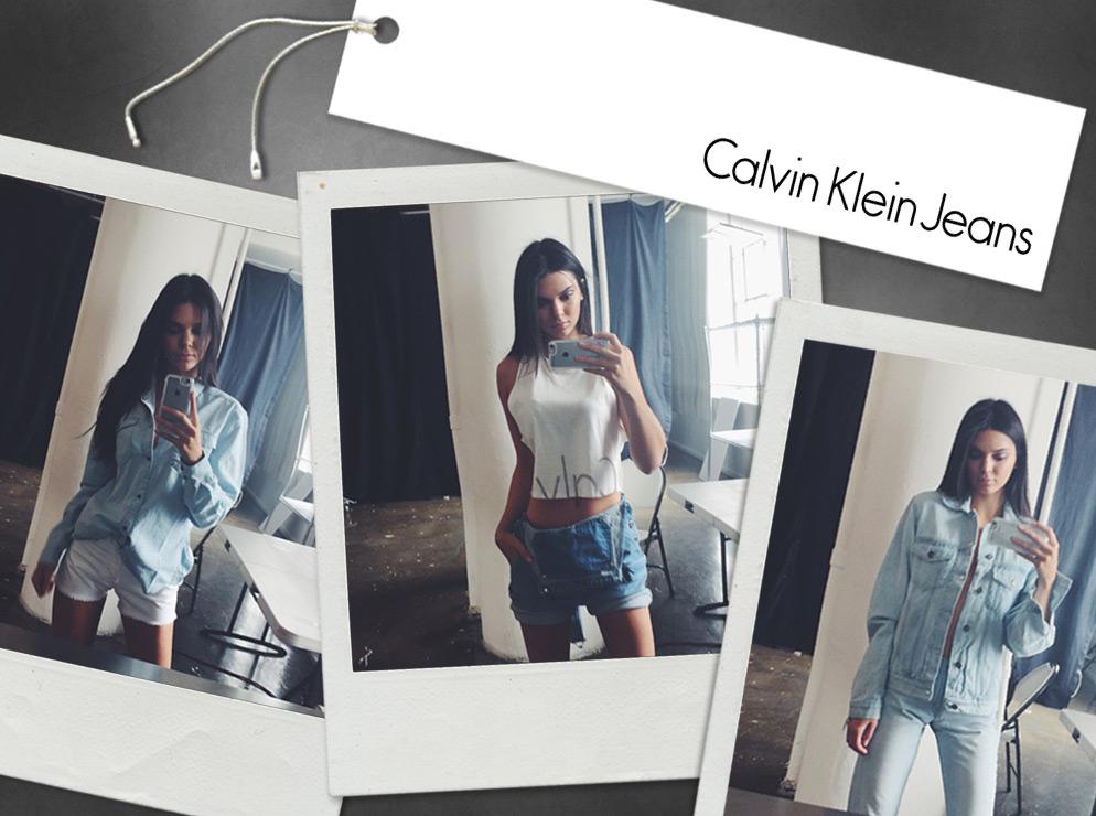 .<a href="/KendallJenner/">Kendall</a> talks snacks, #momjeans, &amp; her favorite #MyCalvins campaign w/ Humberto Leon🍌👖💋ow.ly/N9kcL