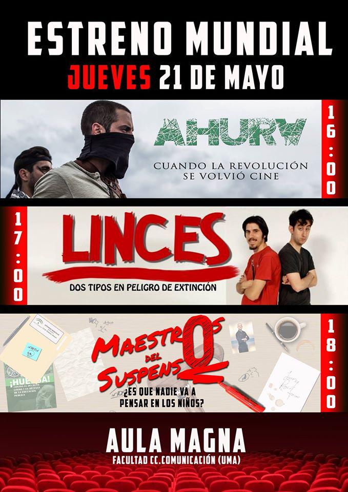 Linceslaserie's tweet photo. Recuerda que este jueves 21 de mayo estrenamos #LINCES con @ahuralaserie y @MDelSuspenso ¡No te lo pierdas! http://t.co/OmbzAdxO9k