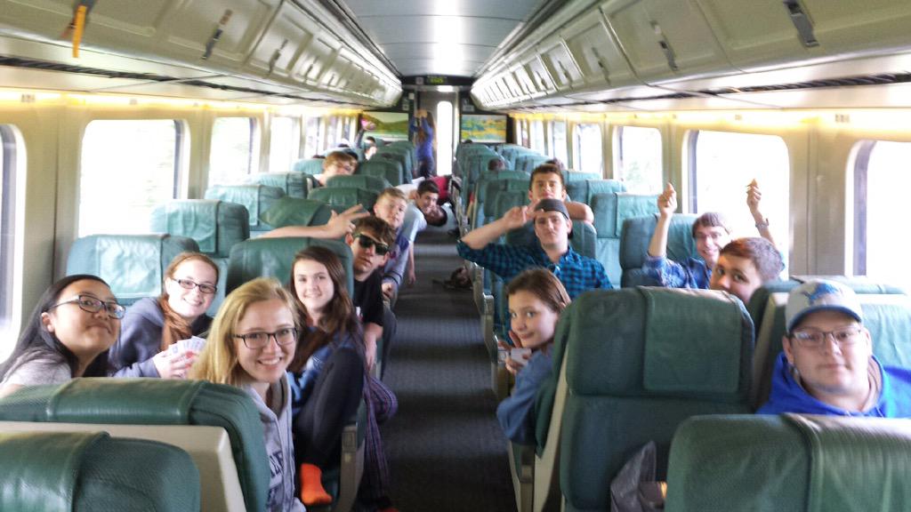 ametivier1969's tweet photo. #MontrealHalifaxQuebec2015 #train55 #letswrapthisup @HolyCrossPTBO @VIA_Rail http://t.co/vuWB221Lrn