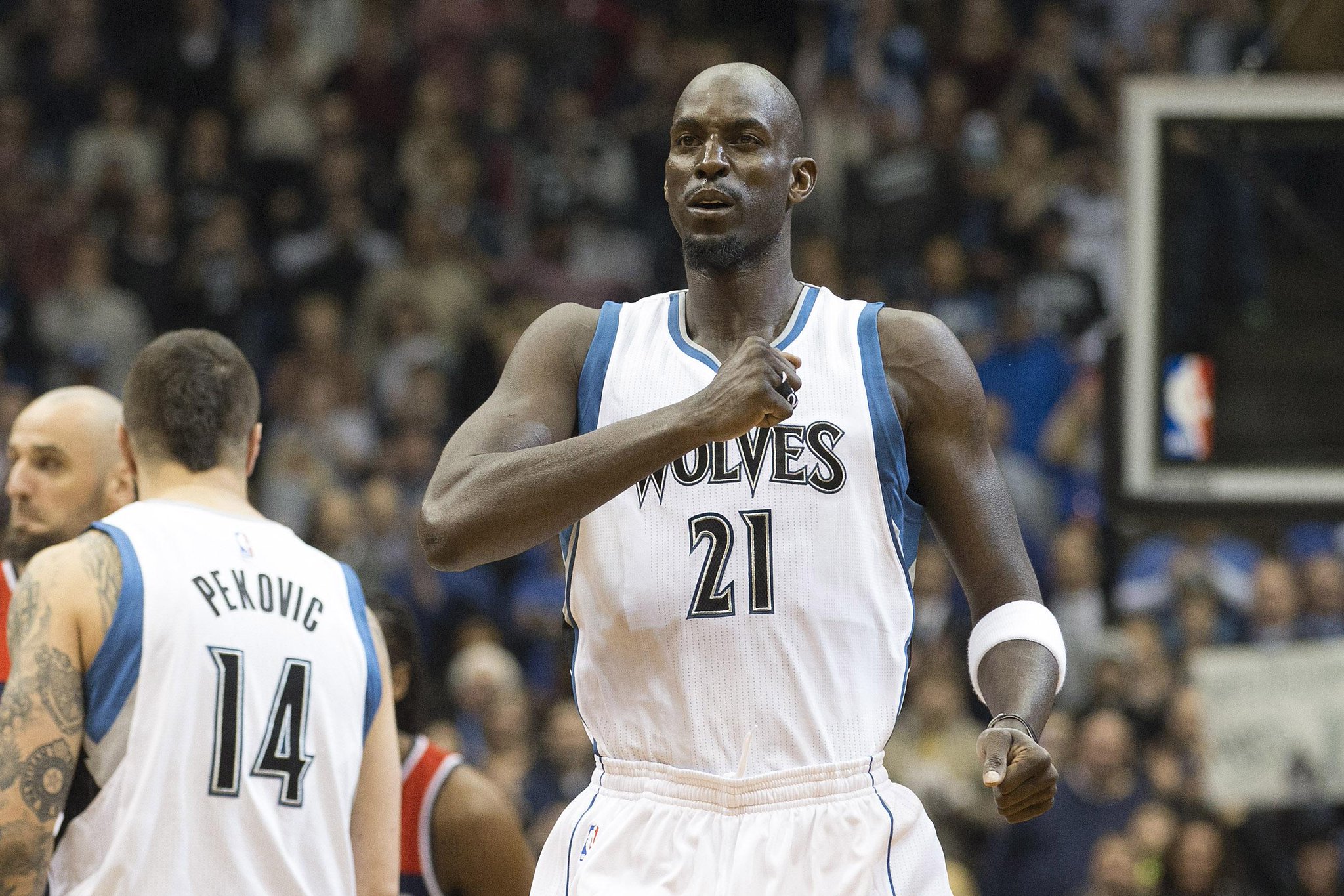 Join us in wishing PF Kevin Garnett, a.k.a. \"The Big Ticket\", a very Happy Birthday!  