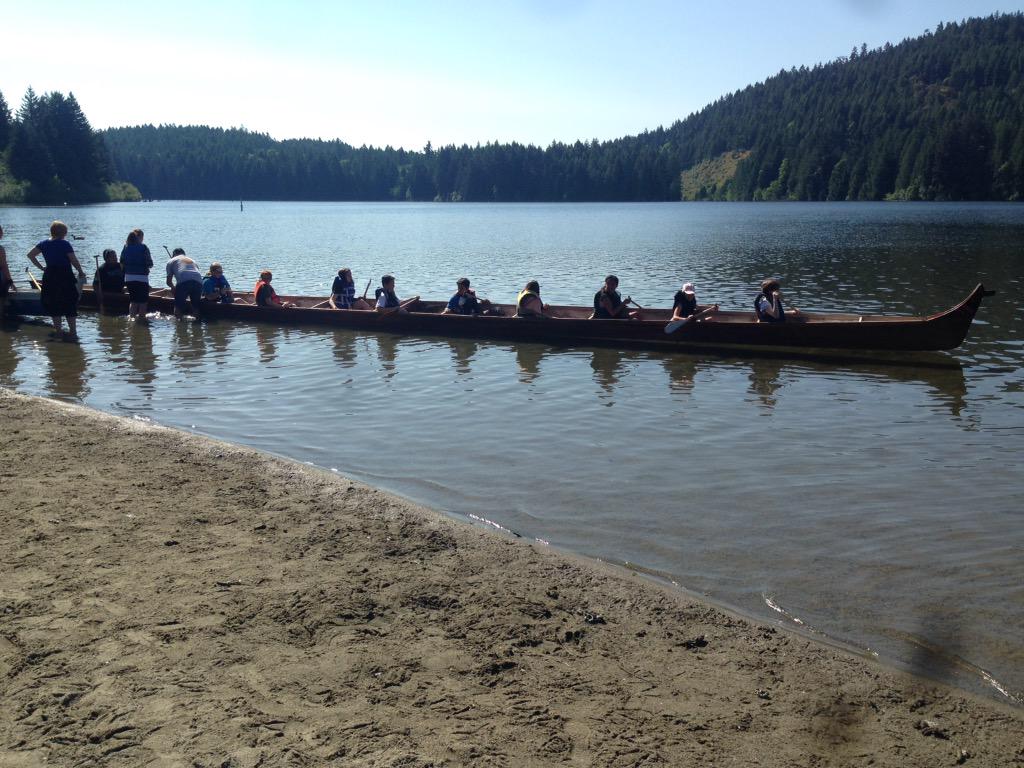 Canoeing at Westwood Lake with <a href="/depbayecoschool/">deptbay ecoschool</a> #SD68 #sd68learns