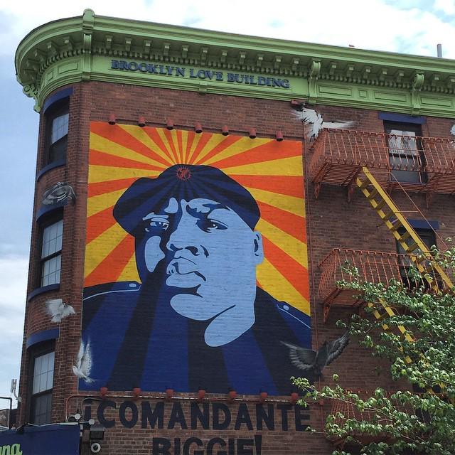 PaperJamPress's tweet image. Spread love, it's the Brooklyn way. #comandantebiggie