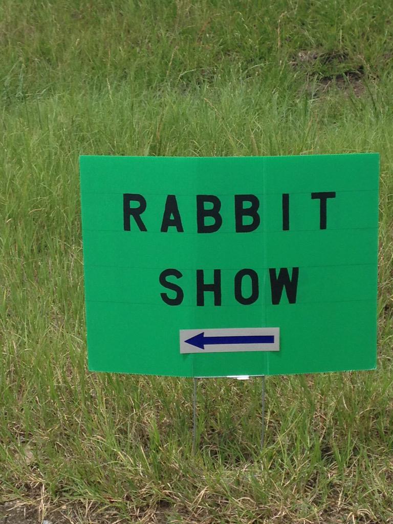 milliganxctf's tweet photo. The #trackbuffs are making a stop here in Alabama to take in a quick rabbit show! http://t.co/HQHzplfFXE