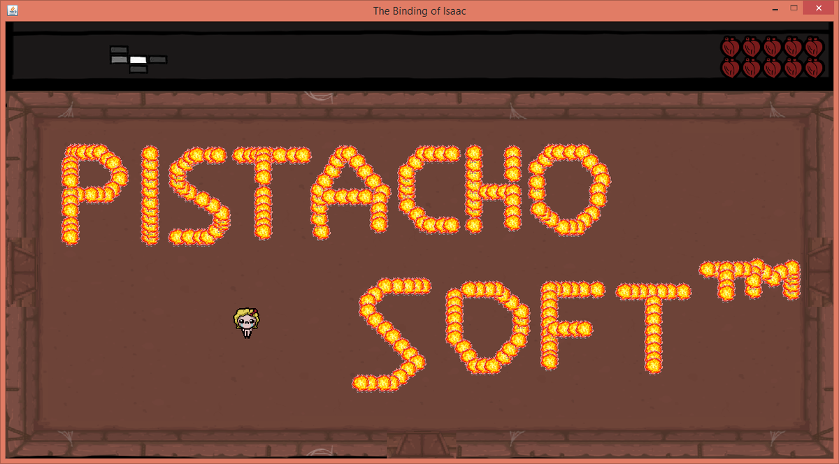 SAReyes_'s tweet photo. Un pequeño en bug en el video juego con los proyectiles y terminamos con esto xD http://t.co/Zrce4iq5Sm