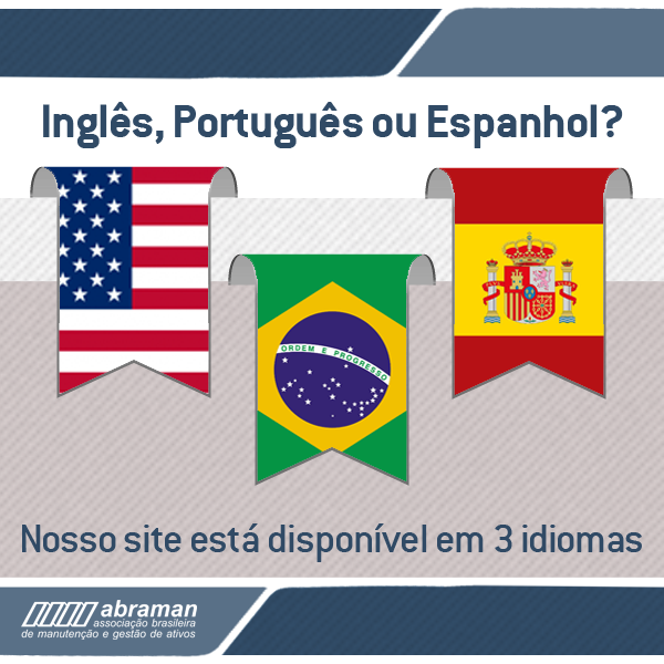 Abraman_org's tweet photo. Você sabia que o site da Abraman está disponível em 3 idomas? Confira! http://t.co/omvOc5OJJR http://t.co/BXN5X8Uqz9